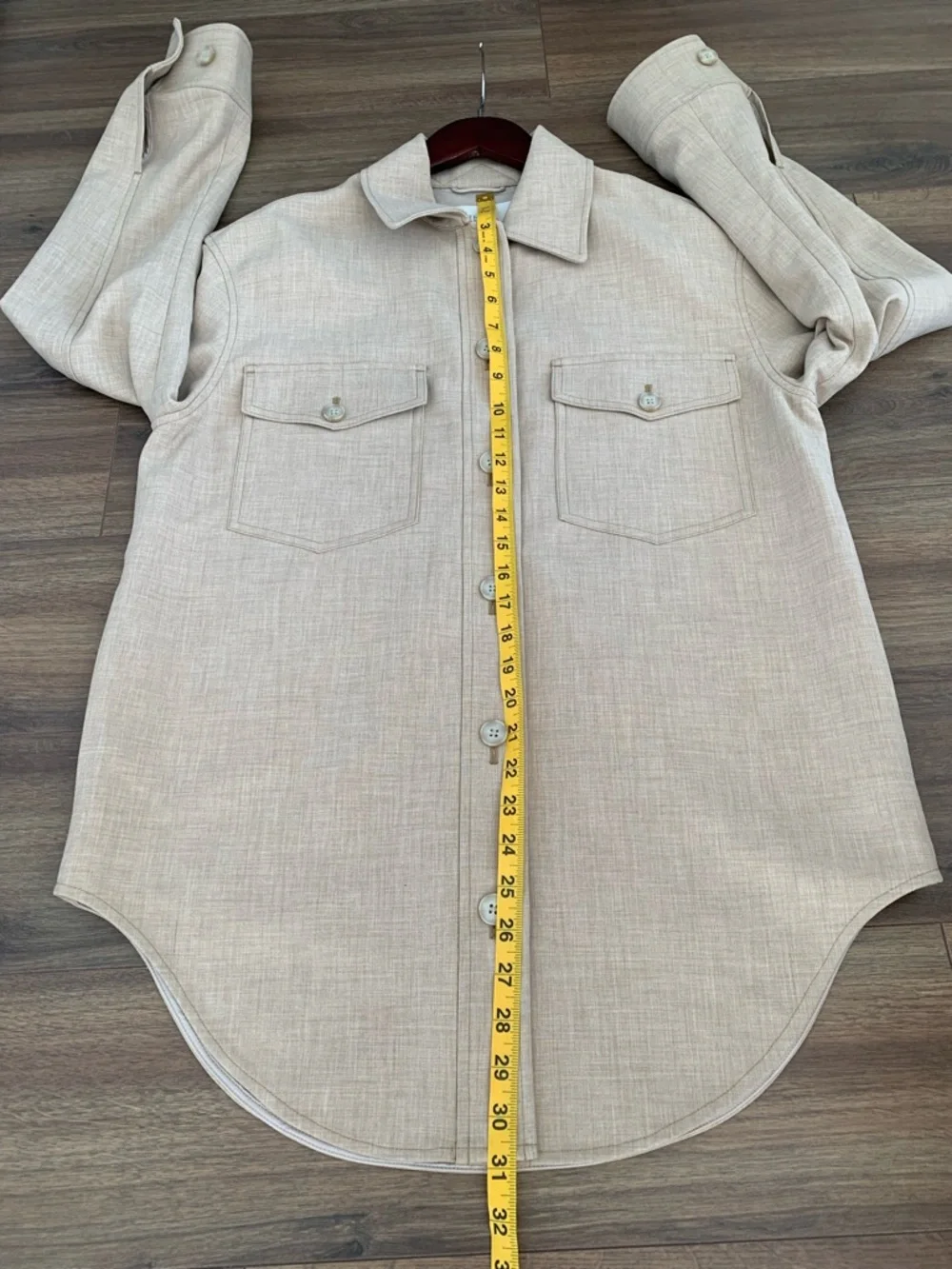 Aritzia Wilfred the Ganna shirt Jacket women’s oversized S - Picture 8 of 12